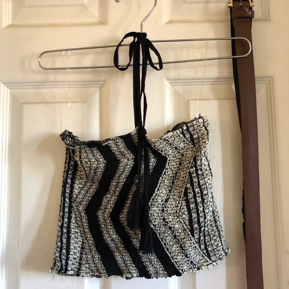 Black&white top
